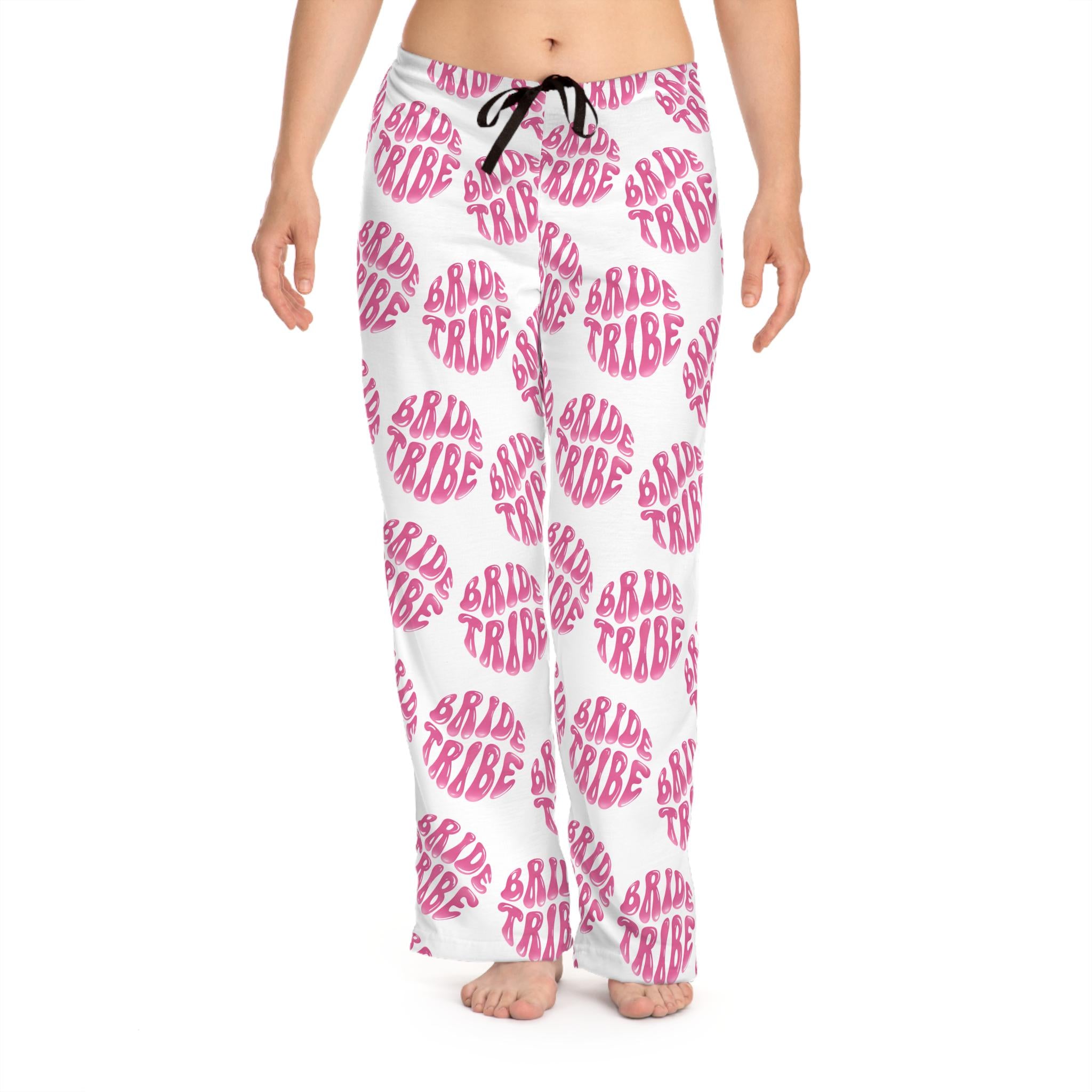 Bridal Tribe Pajama Pants, Perfect for Bachelorette Party, Sleepover, Bride Gift, Comfortable Loungewear, Wedding Celebration