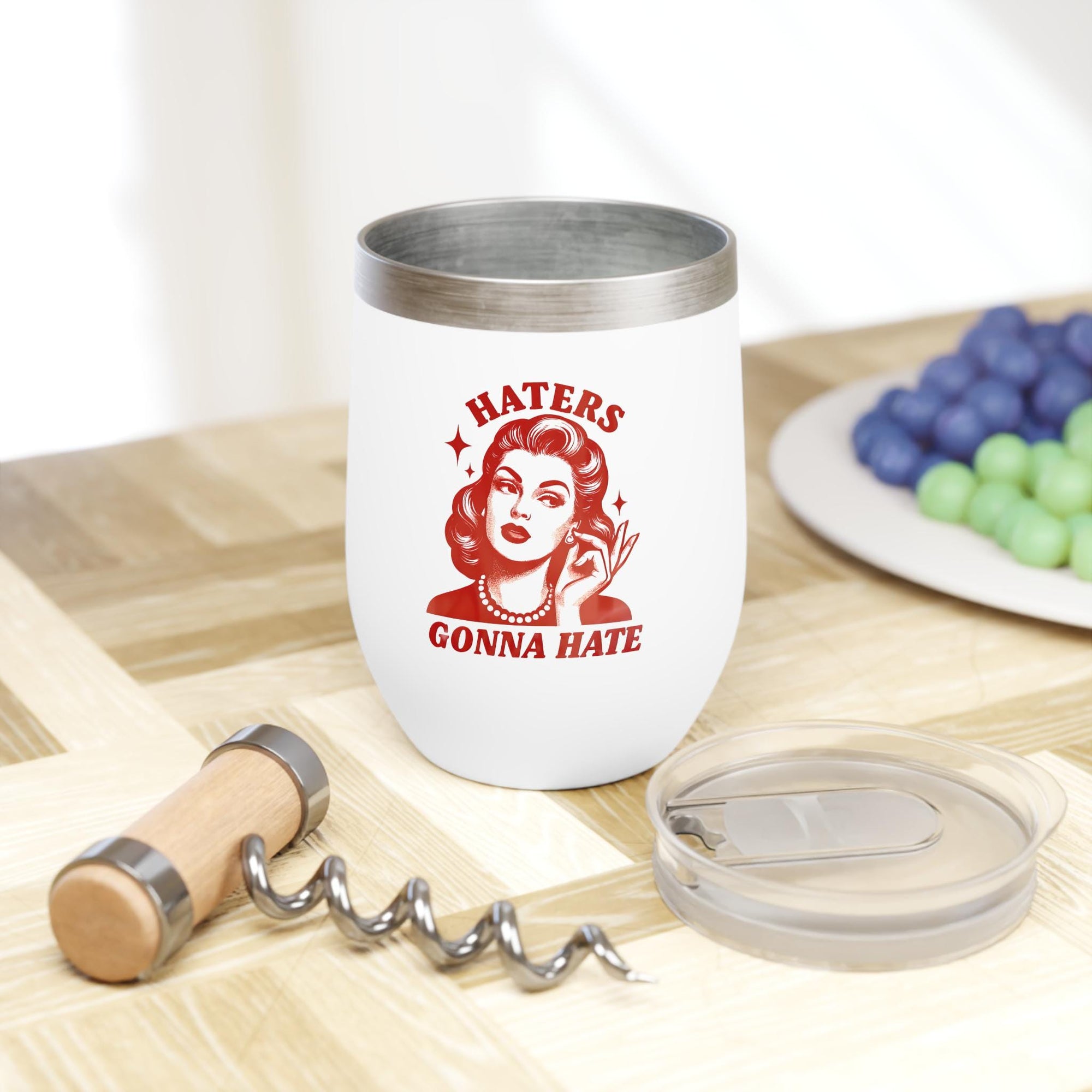 Chill Wine Tumbler - Insulated Wine Cup for Outdoor Fun, Perfect Gift for Wine Lovers, Celebrations, and Relaxing Moments