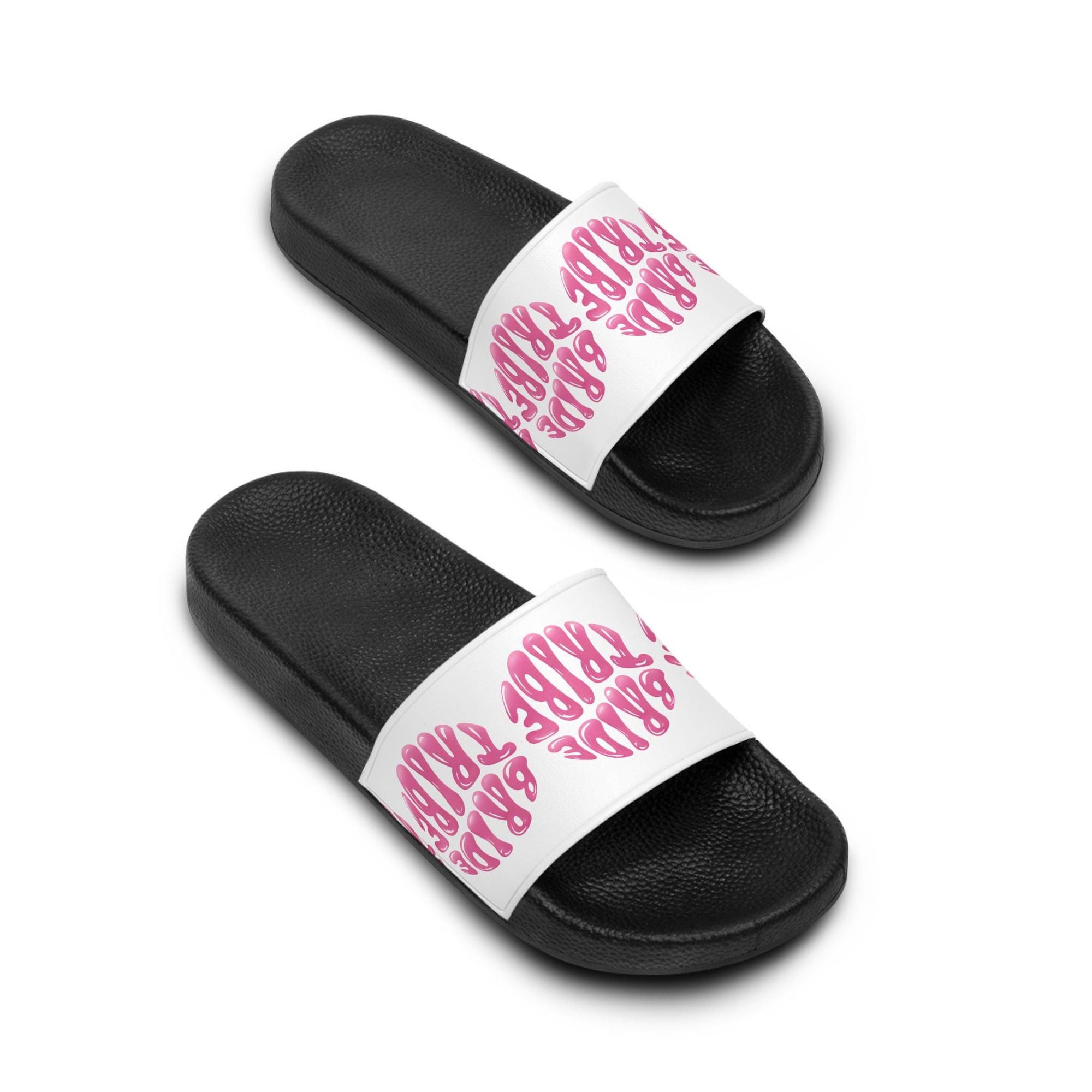 Bride Tribe Women's Slide Sandals, Perfect for Weddings, Bridal Showers, Bachelorette Parties, Summer Style, Comfy Casual Footwear