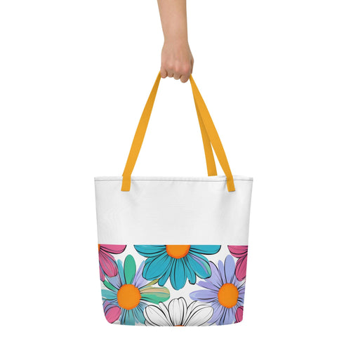 All-Over Print Large Tote Bag