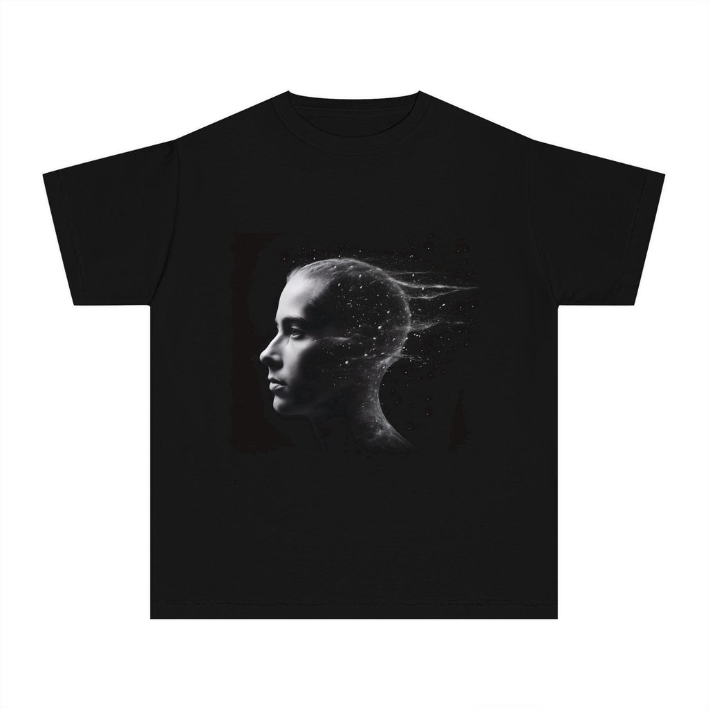 Black Youth Midweight Tee - Cosmic Mindful T-Shirt, Cool Graphic Tee for Teens, Gift for Creative Souls, Unisex Youth Apparel, Summer [...]