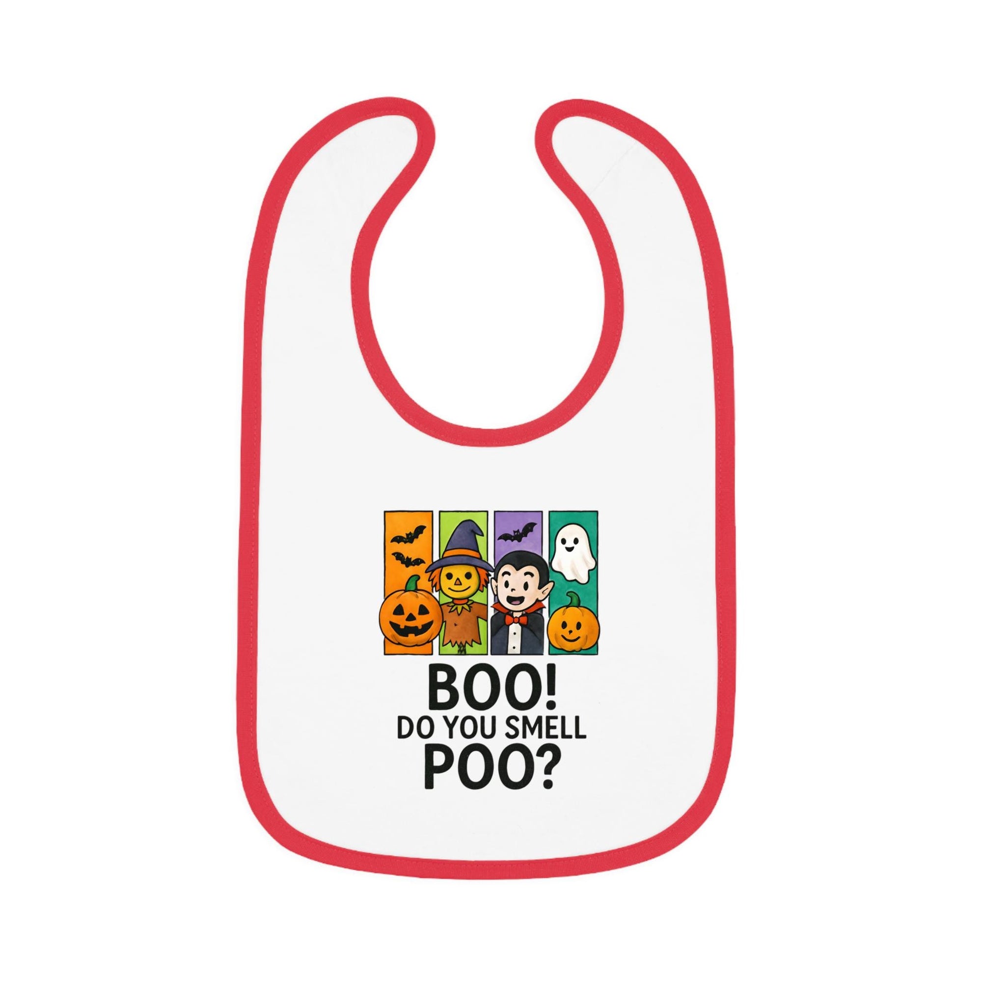 Halloween Baby Bib, Funny Infant Bib, Boo Do You Smell Poo, Cute Halloween Bib, Baby Shower Gift, Funny Baby Shower Bibs