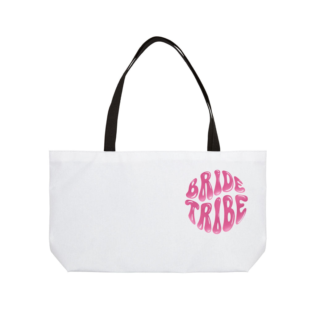 Bride Tribe Weekender Tote Bag, Ideal for Bachelorette Parties, Bridal Showers, Travel Bag, Weekend Getaway, Gift for Bridesmaids