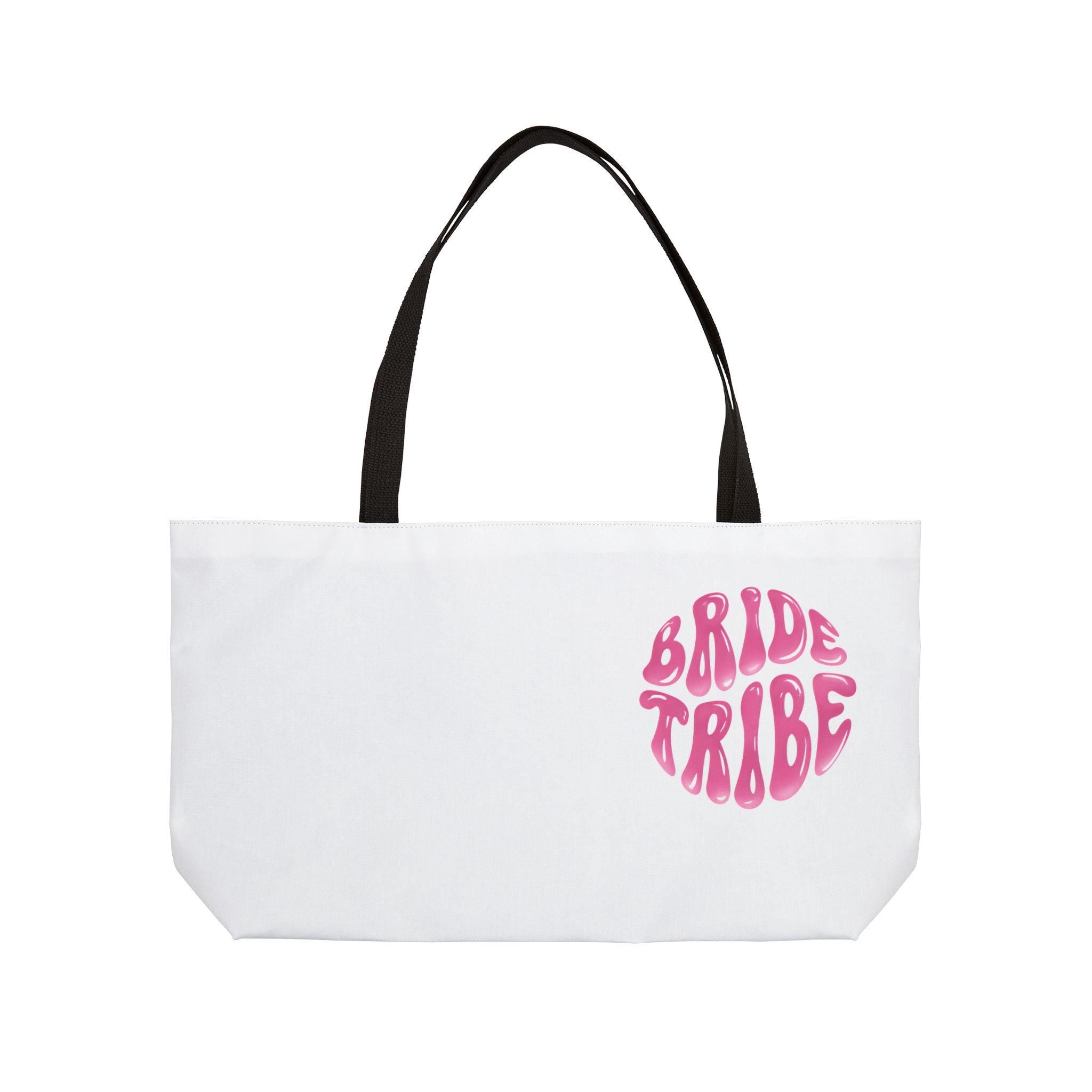 Bride Tribe Weekender Tote Bag, Ideal for Bachelorette Parties, Bridal Showers, Travel Bag, Weekend Getaway, Gift for Bridesmaids