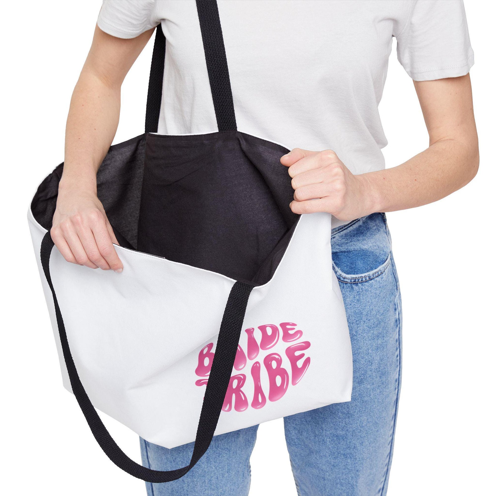Bride Tribe Weekender Tote Bag, Ideal for Bachelorette Parties, Bridal Showers, Travel Bag, Weekend Getaway, Gift for Bridesmaids