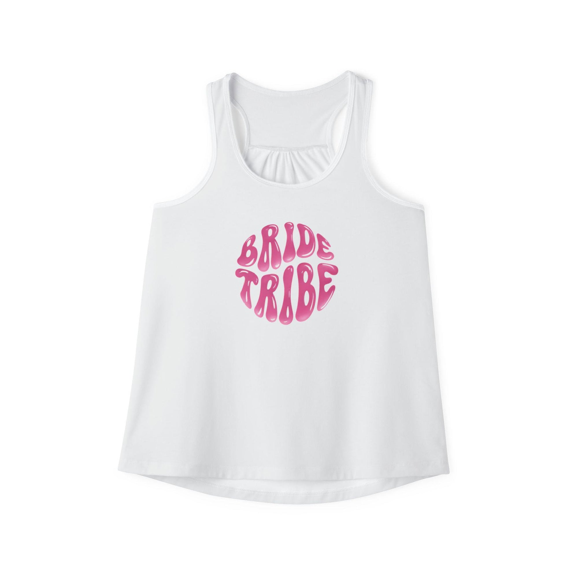 Bridal Party Tank Top - Bride Tribe AOP Design, Bachelorette Party, Wedding Shower Gift, Casual Summer Wear, Bride Tribe Apparel