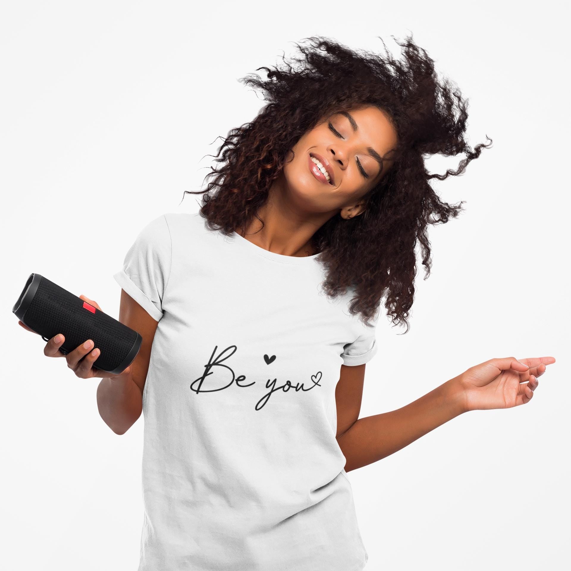 Be You T-Shirt Inspirational Self Love Tee Unisex Comfort Colors Shirt Positive Affirmation Quote Gift for Her or Him