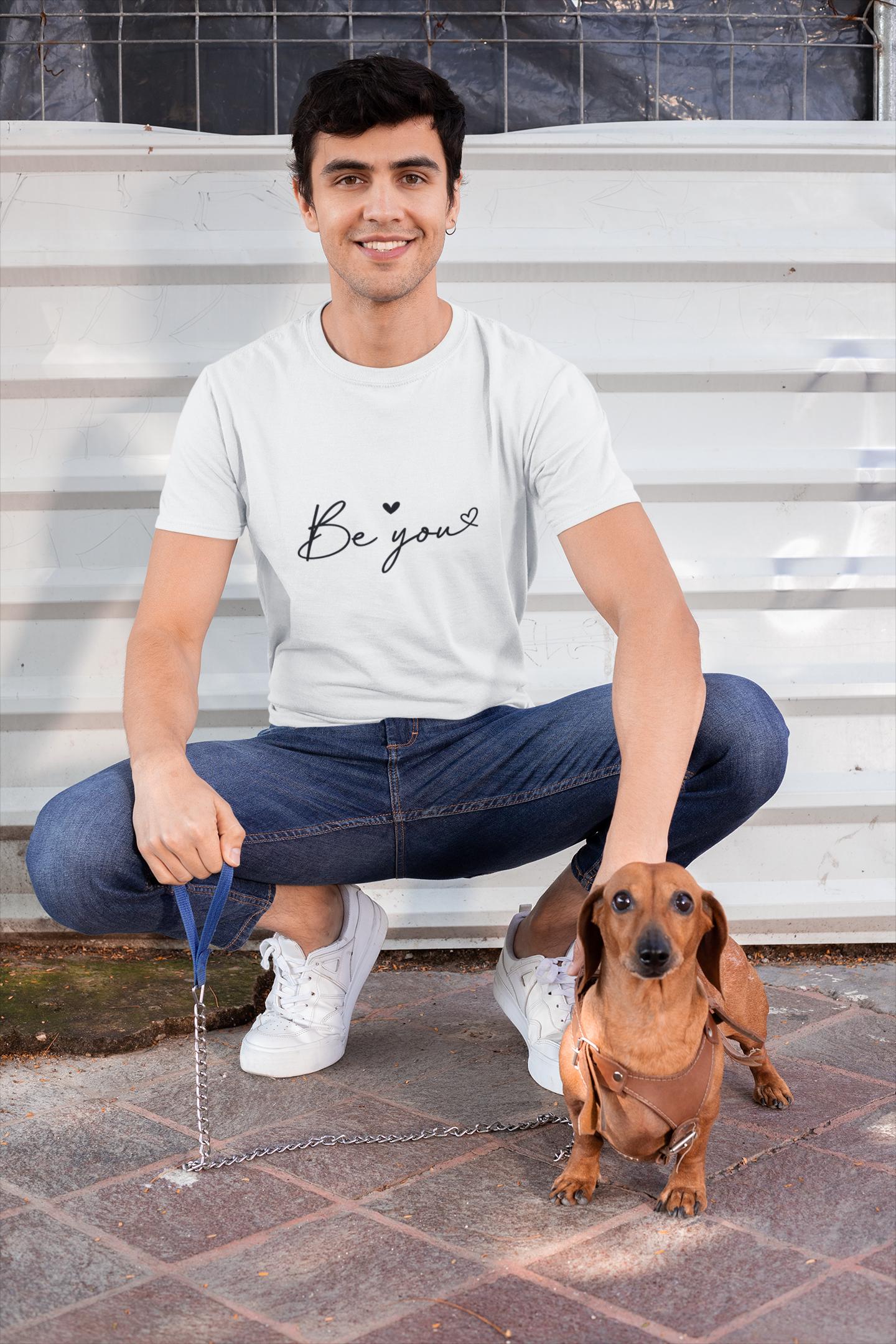 Be You T-Shirt Inspirational Self Love Tee Unisex Comfort Colors Shirt Positive Affirmation Quote Gift for Her or Him