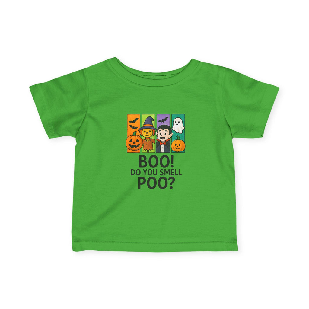 BOO! Do You Smell POO?™ Funny Baby Halloween Tee Toddler Costume Shirt Cute Ghost & Pumpkin Outfit Baby Trick or Treat Top