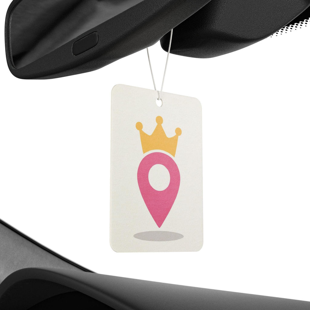 Royal Location Car Air Freshener, Car Perfume, Car Decor, Gift for Drivers, Car Accessory, Air Freshener Tags