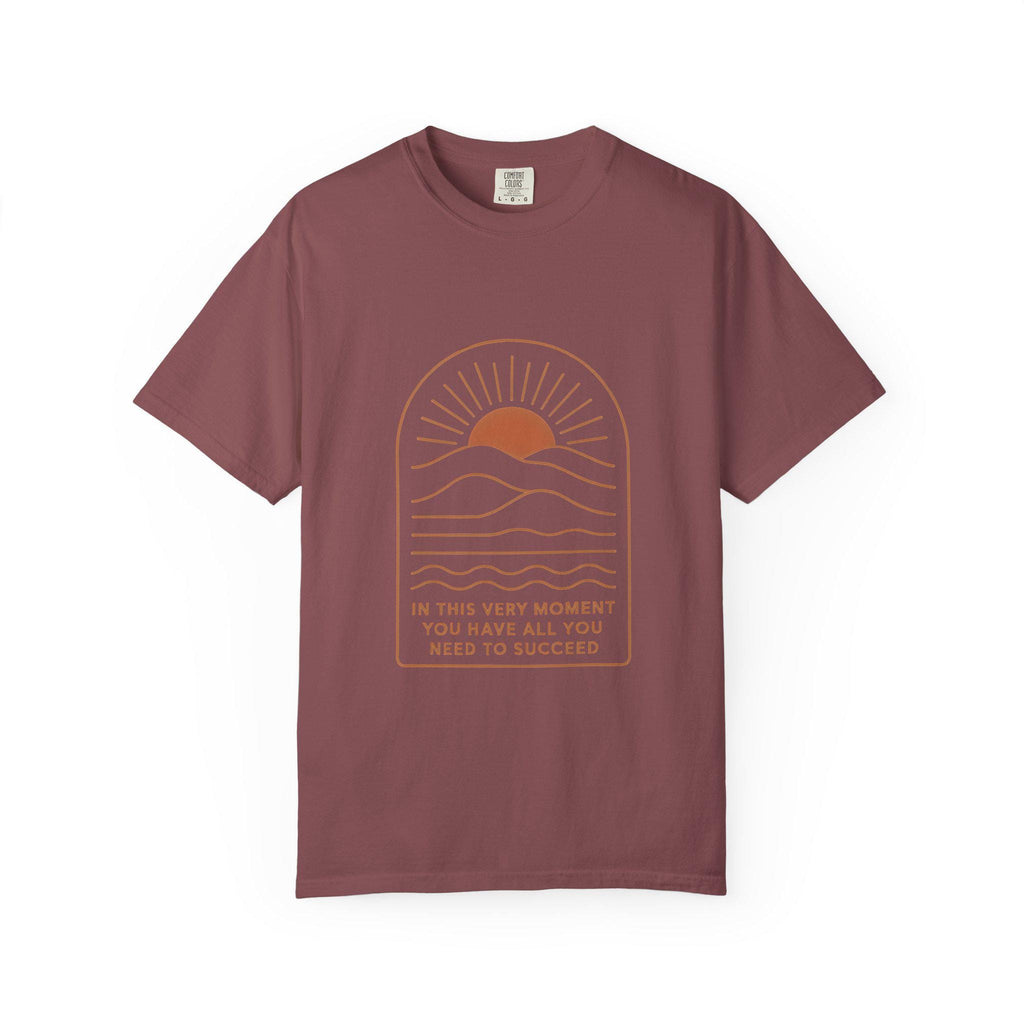Motivational T-Shirt - Unisex Garment-Dyed Tee, Inspirational Gift, Positive Vibes, Everyday Wear, Self-Confidence Shirt